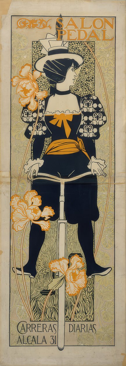 Salon Pedal (Advertising Poster) بواسطة أليخاندرو دي ريكير إنجلادا