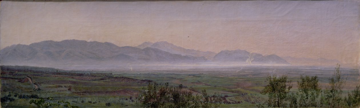 أحواض Pontine ، c.1840 (زيت على ورق) بواسطة ألكسندر أندرييفيتش إيفانوف
