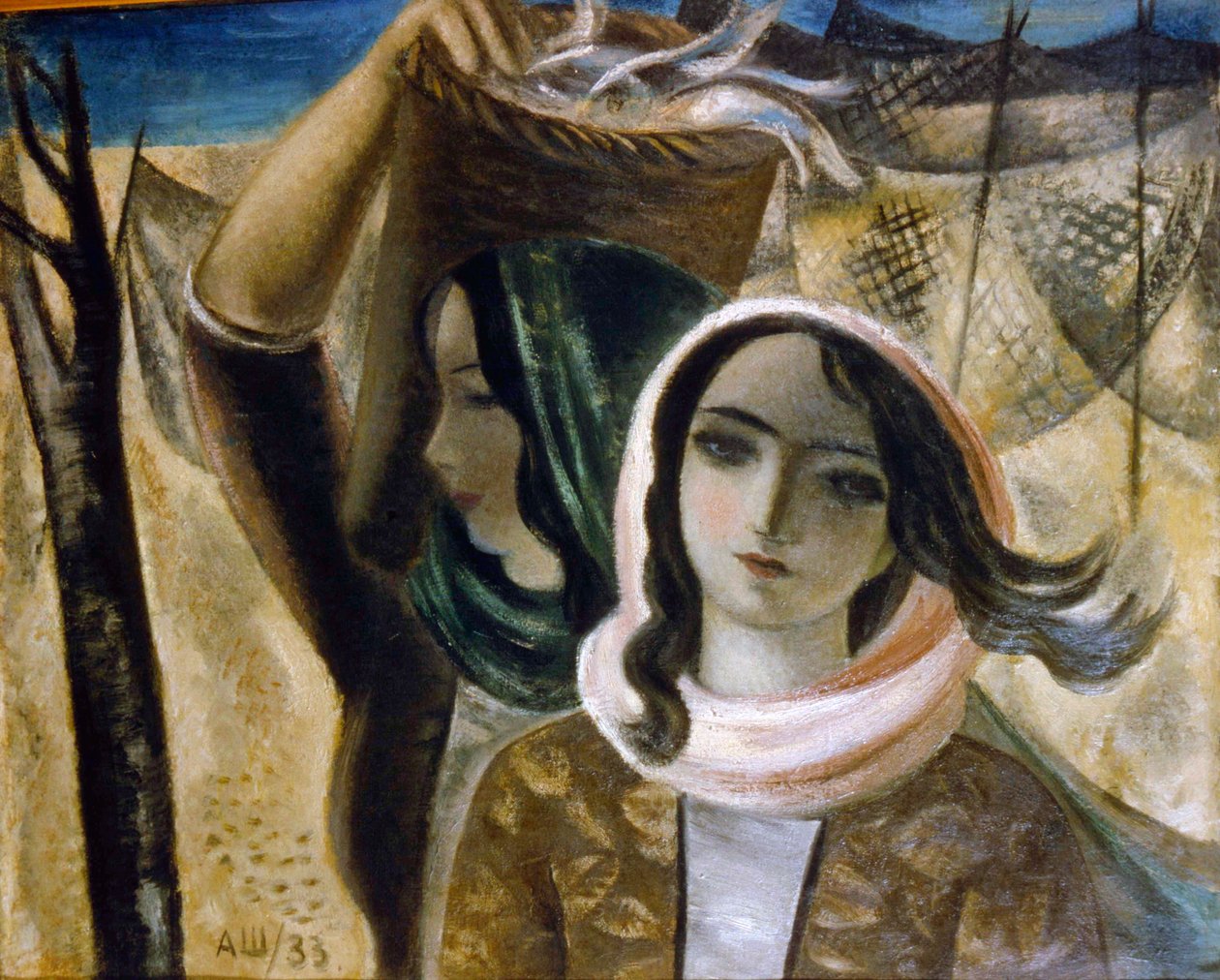 "الصيادين" ، 1933. بواسطة ألكسندر شيفتشينكو