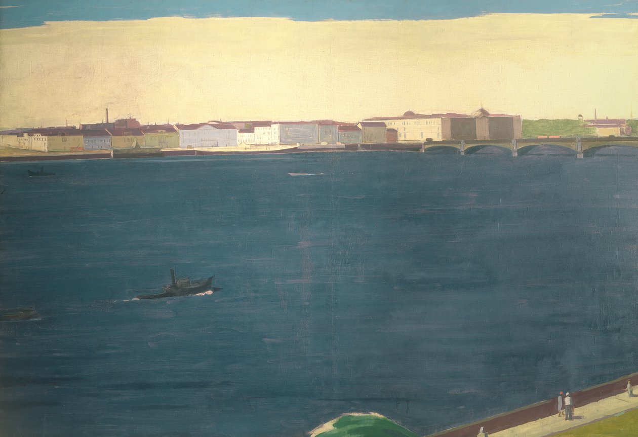 نهر نيفا ، 1934 بواسطة أليكسي إريميفيتش كاريف