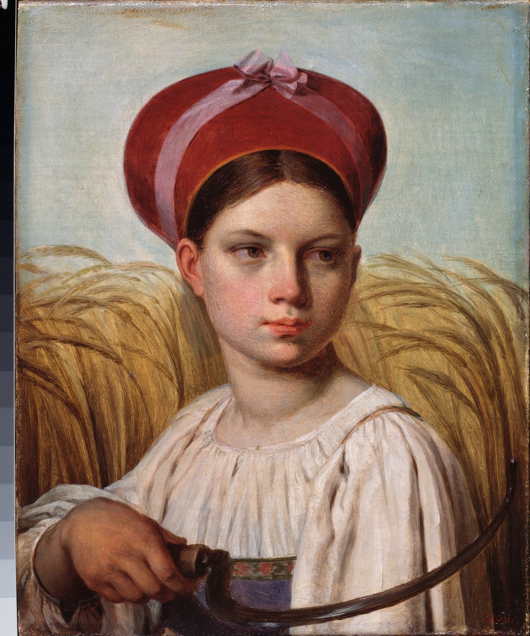 ريبر - رسم أليكسي جافريلوفيتش فينيتسيانوف (1780-1847) ، زيت على قماش ، الفن الروسي في القرن التاسع عشر ، الرومانسية - متحف الدولة الروسي ، سانت بطرسبرغ بواسطة أليكسي جافريلوفيتش فينيسيانوف