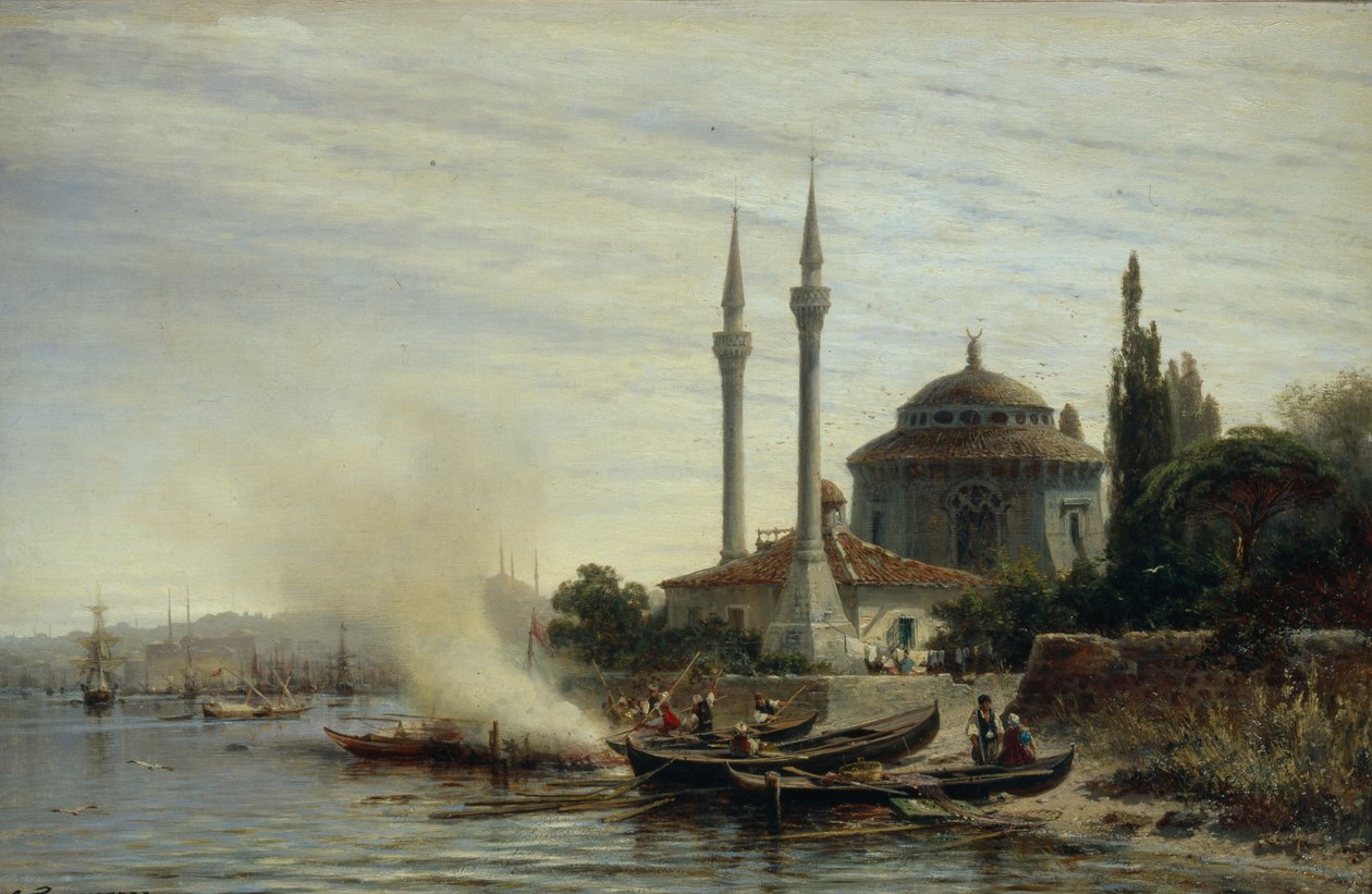القرن الذهبي. القسطنطينية ، 1864 بواسطة أليكسي بتروفيتش بوغوليوبوف
