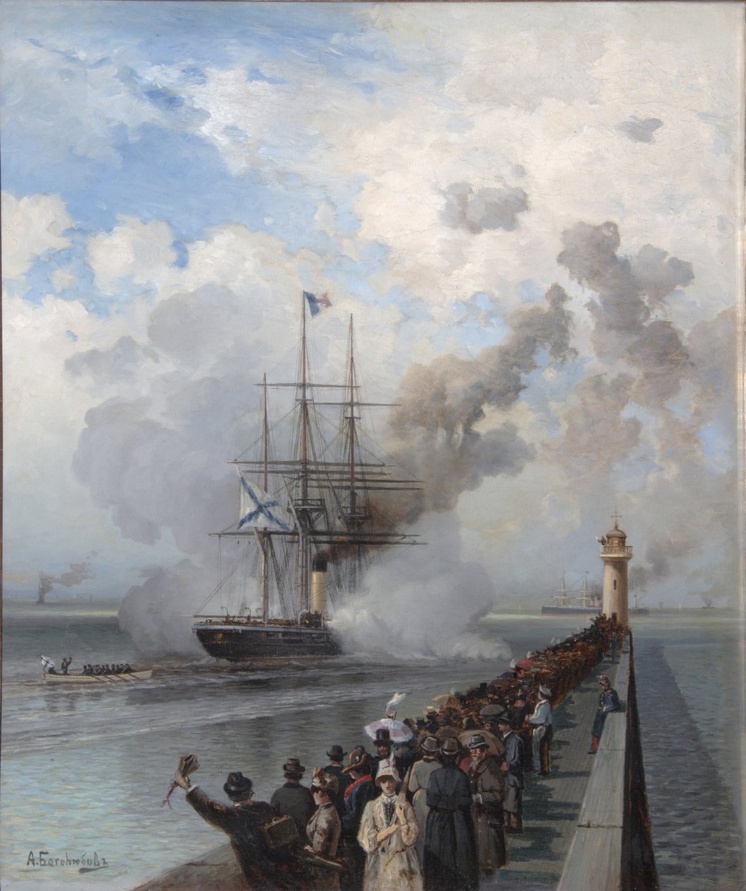 المقص اللولبي الروسي Razboynik ، 1888 بواسطة أليكسي بتروفيتش بوغوليوبوف