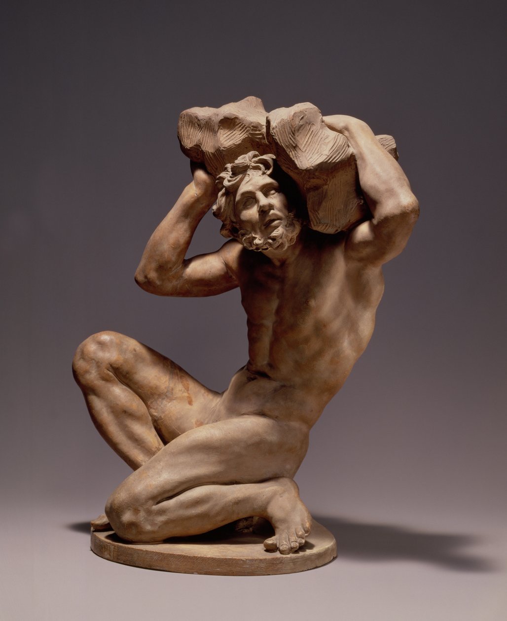تيتان ، c.1650-54 (الطين) بواسطة اليساندرو الجاردي