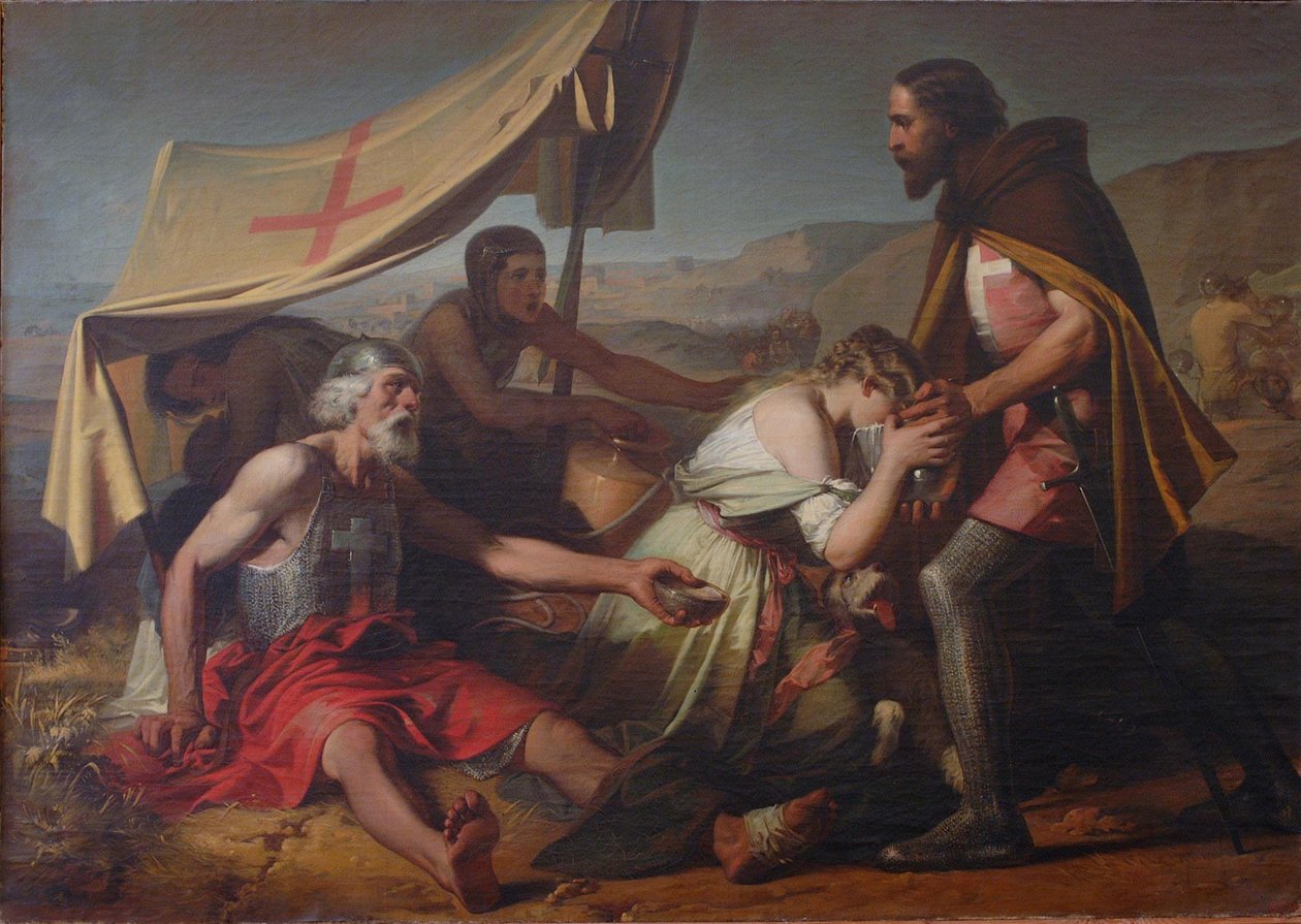 العطش الذي عانى منه الصليبيون الأوائل ، 1852 بواسطة اليساندرو جوارداسوني