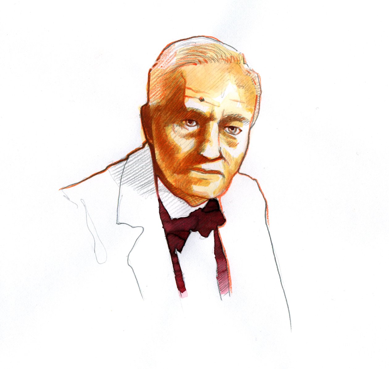 صورة ألكساندر فليمنج ، عالم الأحياء الاسكتلندي (1881-1955) (صورة لعالم الأحياء الأسكتلندي ، الصيدلاني وعالم النبات ألكسندر فليمنغ) بواسطة أليساندرو لوناتي