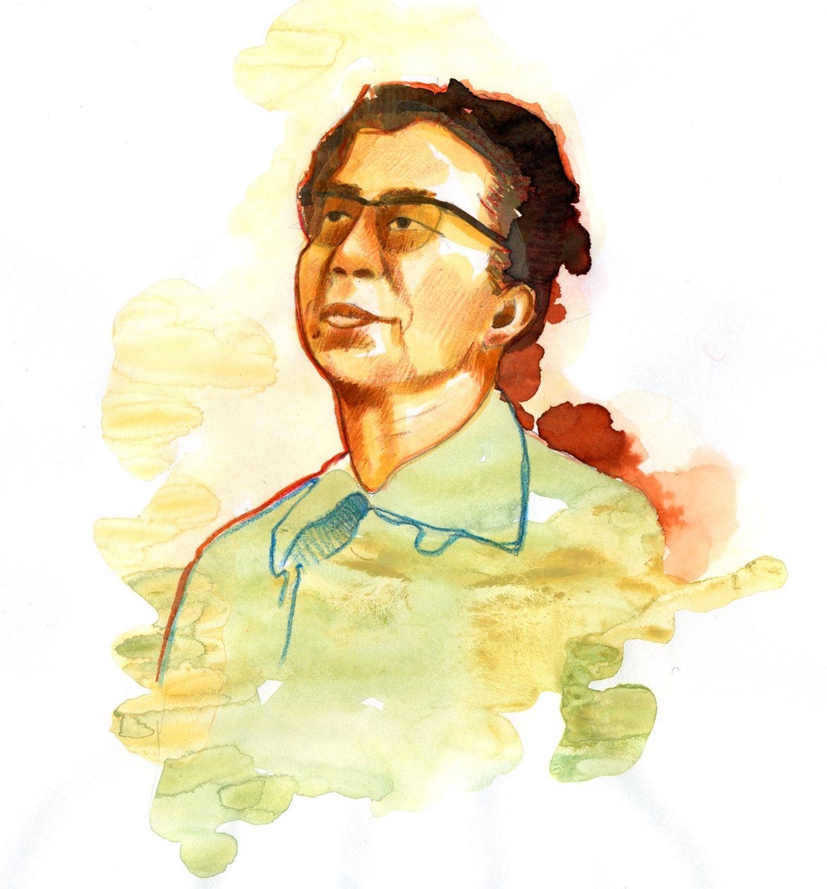 صورة لجيانغ كينغ (1914-1991) زوجة ماو تسي تونغ (صورة جيانغ كينغ في دور السيدة ماو) بواسطة أليساندرو لوناتي