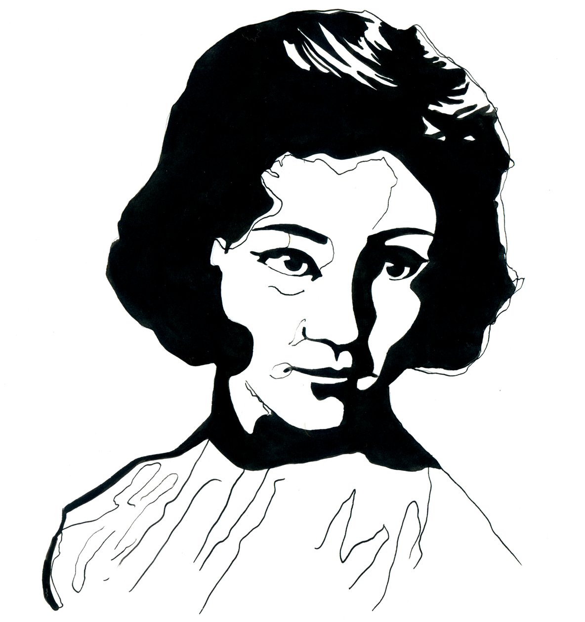 صورة لجيانغ كينغ (1914-1991) زوجة ماو تسي تونغ (صورة جيانغ كينغ في دور السيدة ماو) بواسطة أليساندرو لوناتي