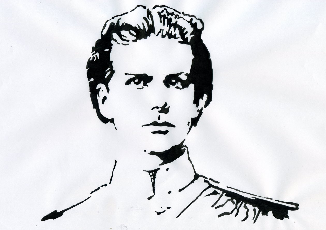 صورة لويس الثاني دي بافيير (Ludwig Otto Friedrich Wilhelm von Wittelsbach بواسطة أليساندرو لوناتي