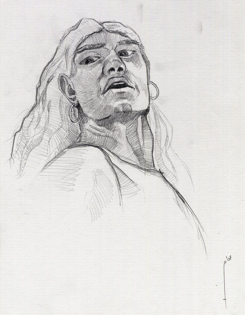 صورة قرصان (قرصان) أو تمثال نصفي للبحار. رسم أليساندرو لوناتي. بواسطة أليساندرو لوناتي