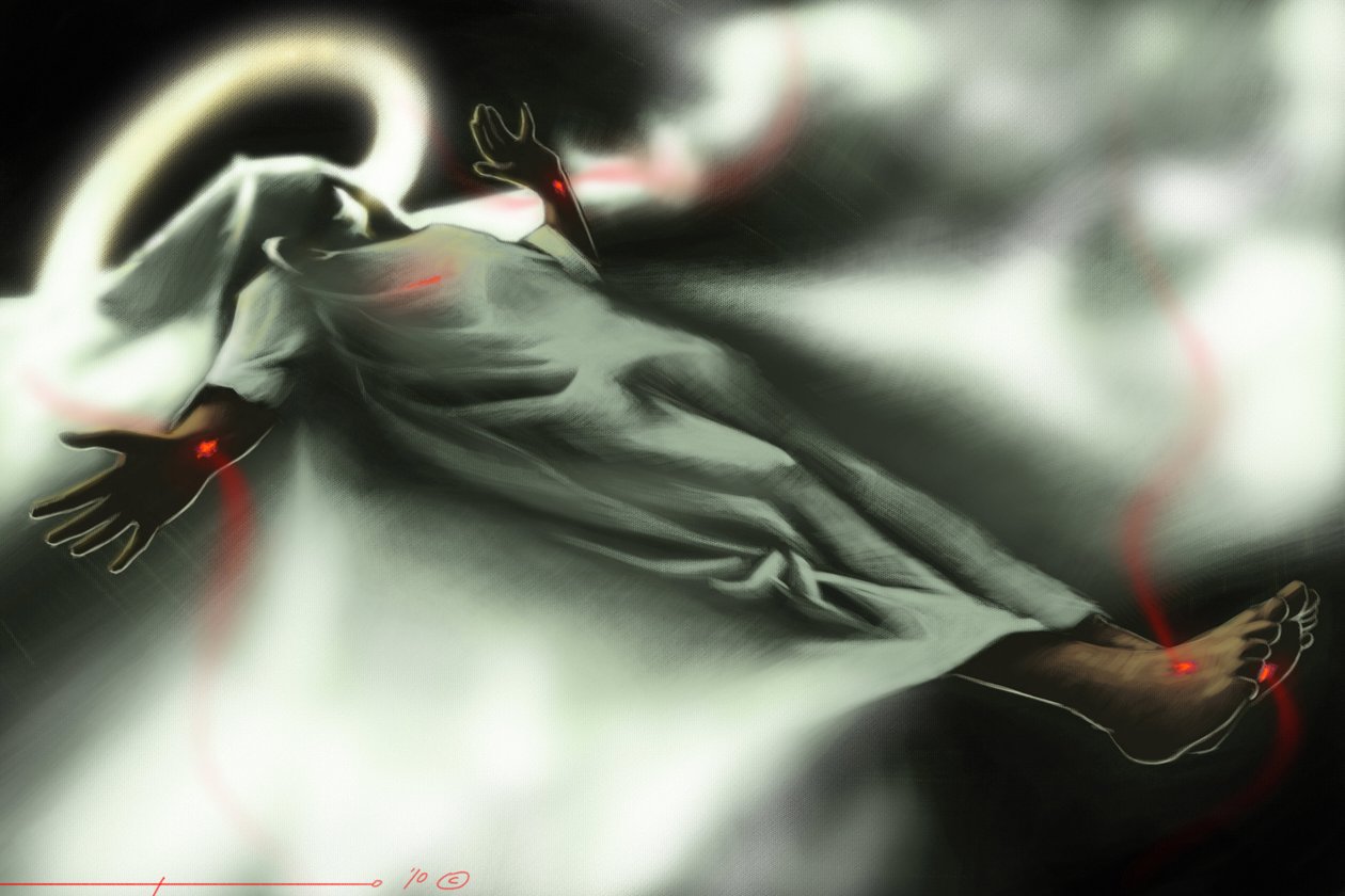 قيامة المسيح. رسم توضيحي لأليساندرو لوناتي 2010 بواسطة أليساندرو لوناتي