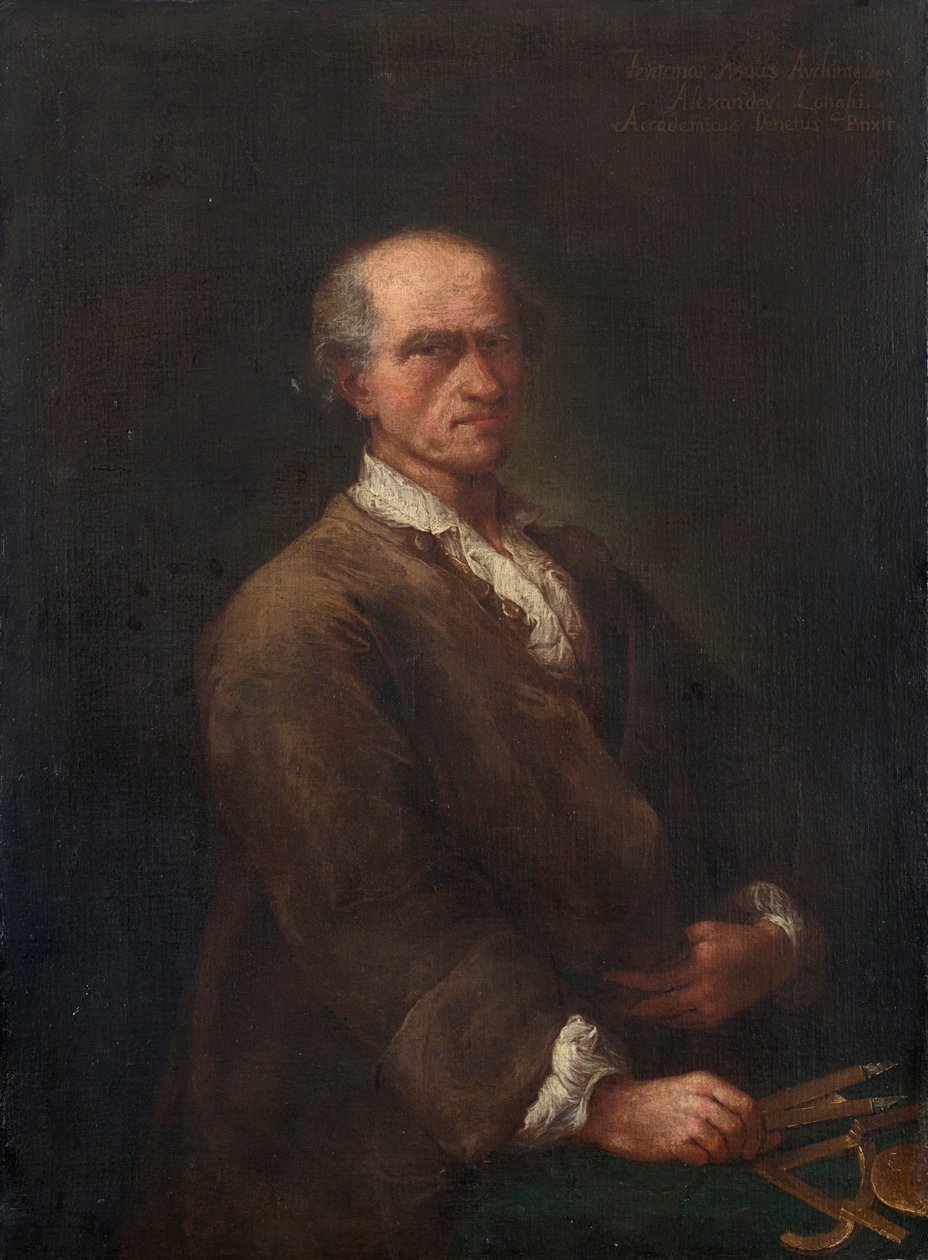 صورة بارتولوميو فيراتشينا 1692-1777 ، حوالي 1770. بواسطة أليساندرو لونجي