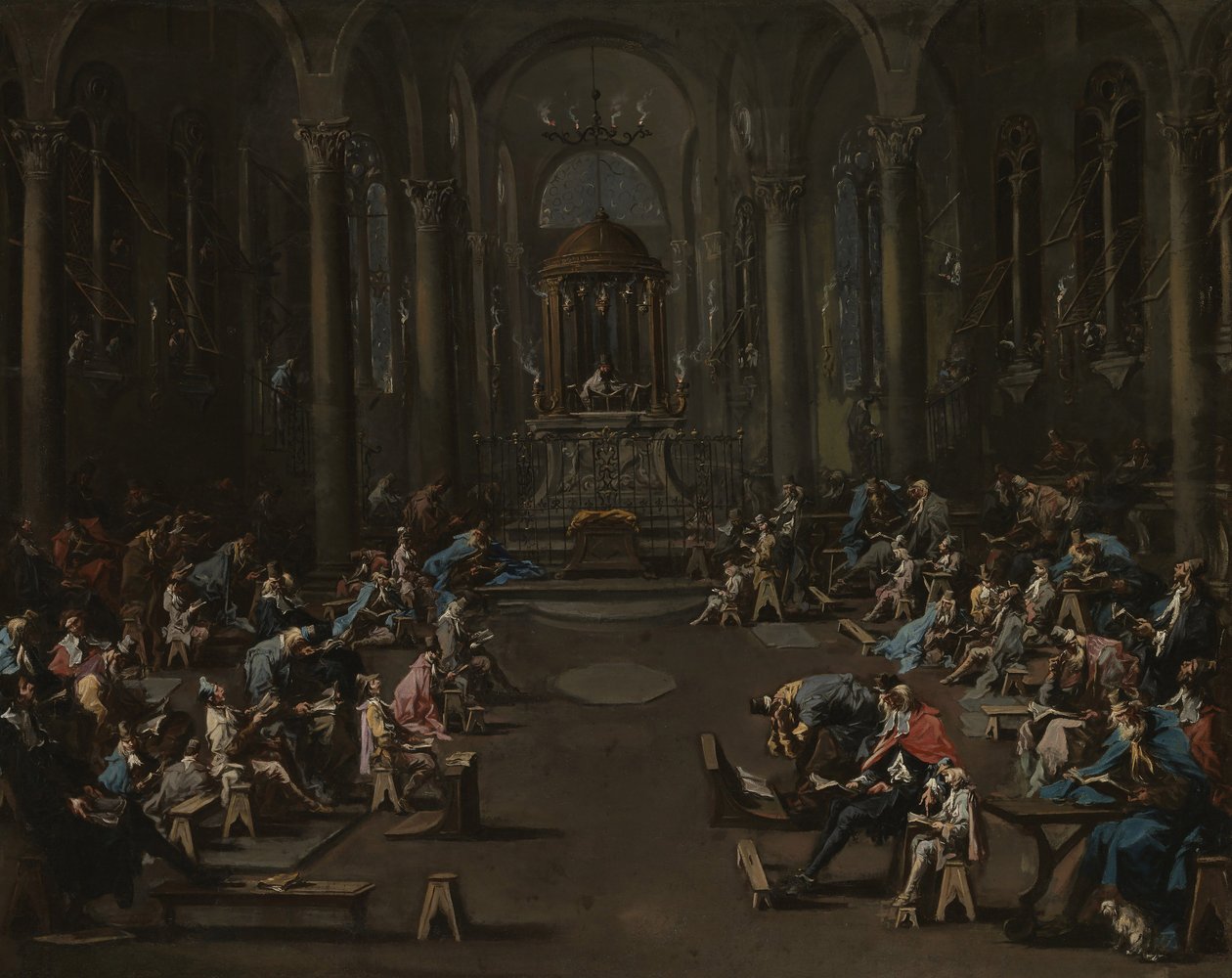 الكنيس ، 1725-1735 بواسطة اليساندرو ماجناسكو