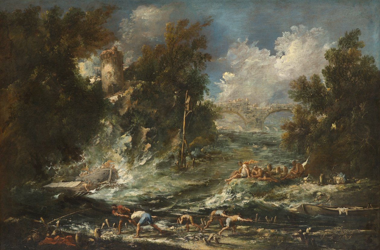 العاصفة ، 1710-1720 بواسطة اليساندرو ماجناسكو