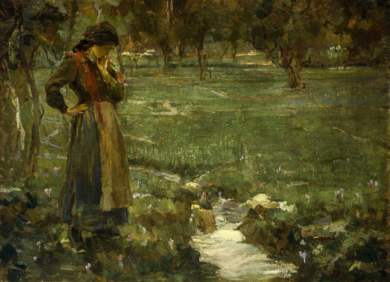 The Whispering Brook (زيت على قماش) بواسطة اليساندرو ميليسي
