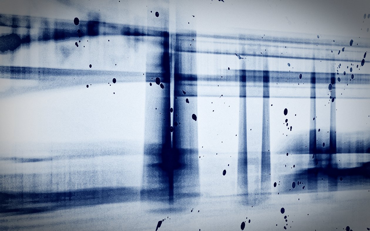الثلج (X-ray) ، 2019 ، (تصوير) بواسطة أليكس كامينكر