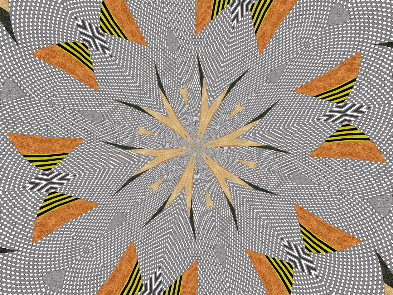 flowers;71,2019,(mixed media) بواسطة أليكس كامينكر