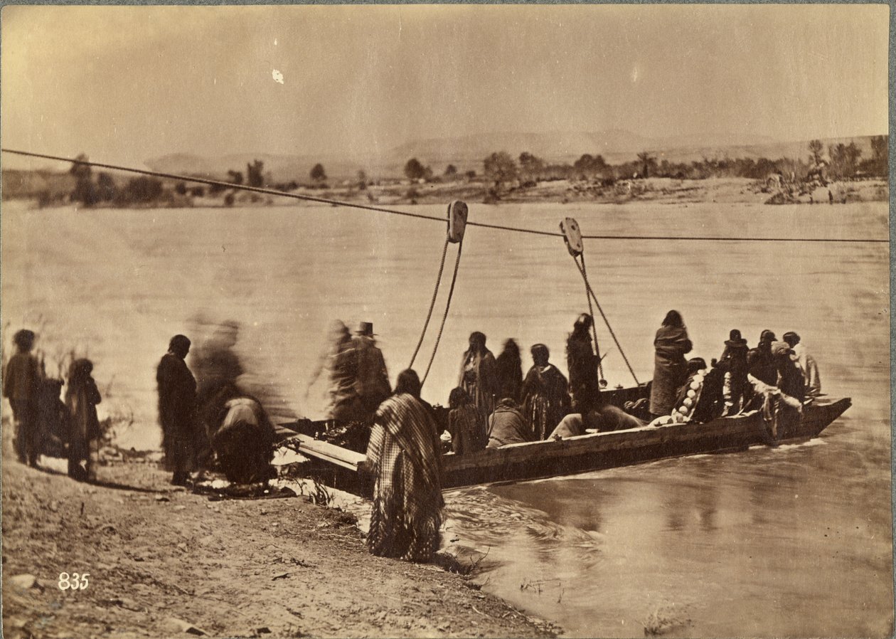 عبارة بالقرب من فورت لارامي ، داكوتا ، 1868 (طبعة زلال) بواسطة الكسندر جاردنر