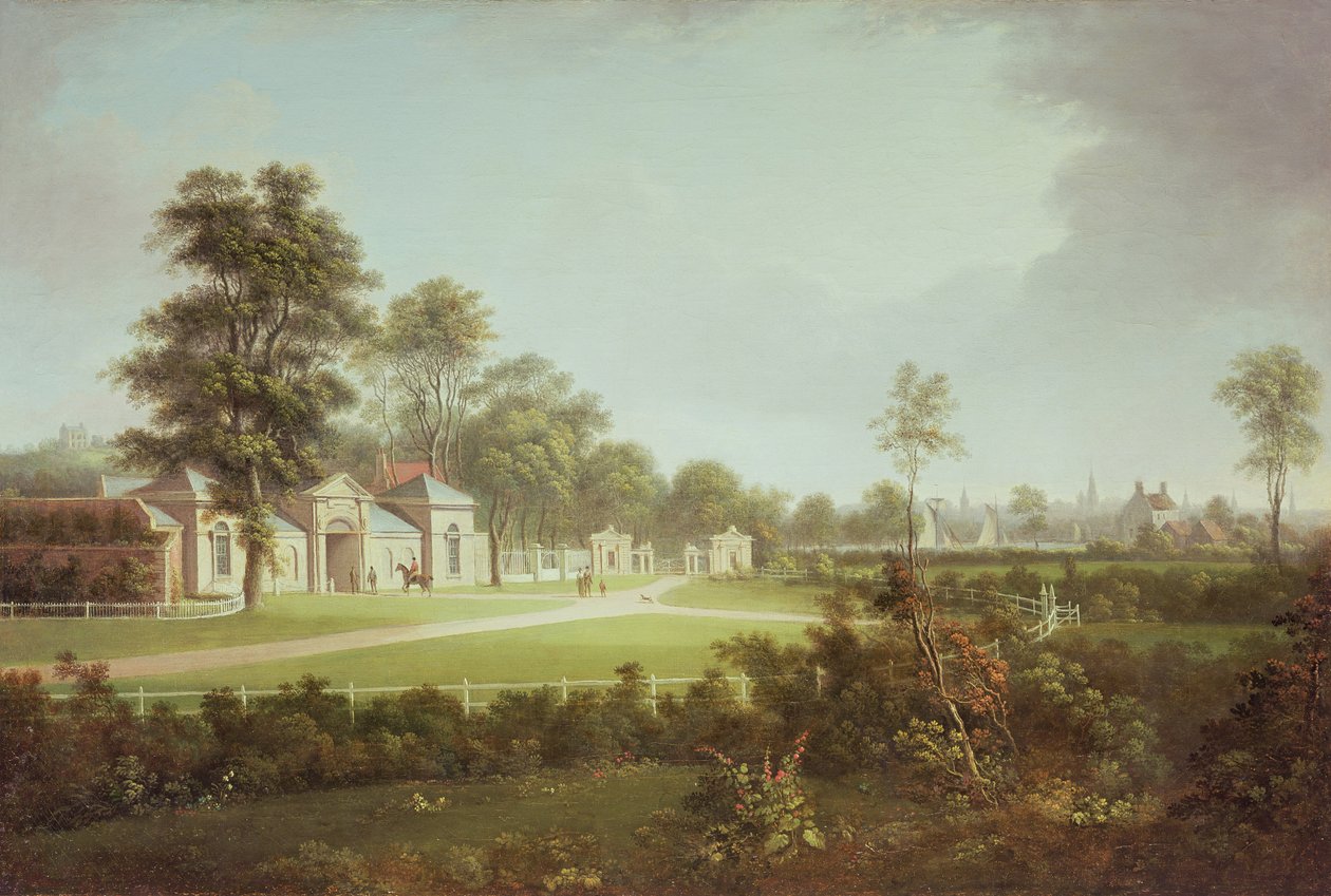 أنيفيلد مع غلاسكو ، c.1800 بواسطة الكسندر نسميث