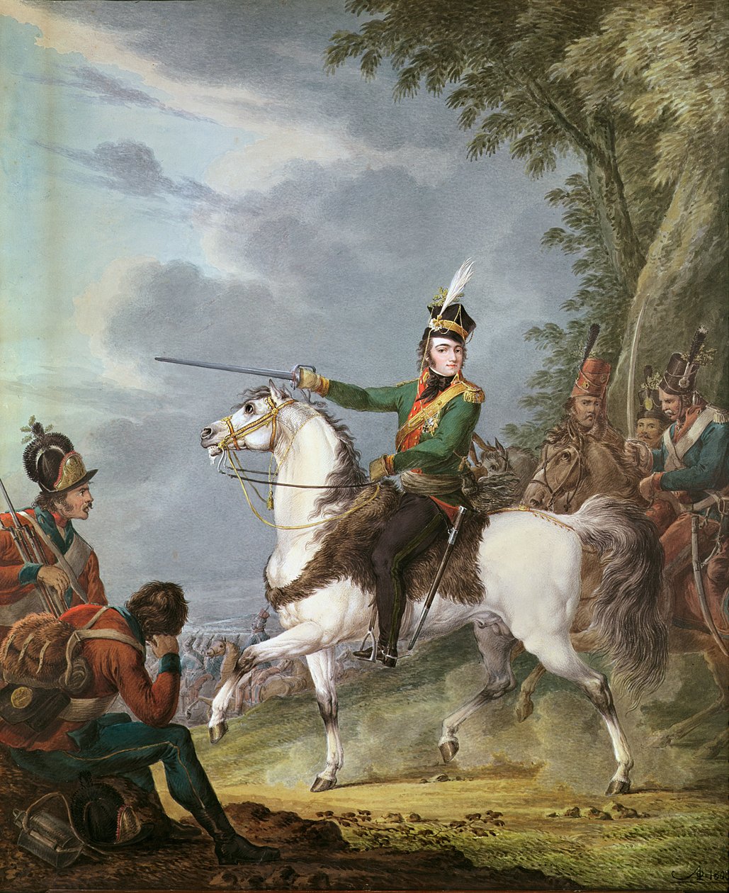 الأمير جوزيف أنتوني بونياتوفسكي (1763-1813) 1809-13 بواسطة ألكسندر أوسيبوفيتش أورلوفسكي
