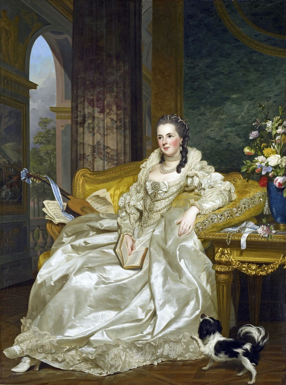 Comtesse d&39;Egmont Pignatelli بالزي الإسباني بواسطة الكسندر روسلين