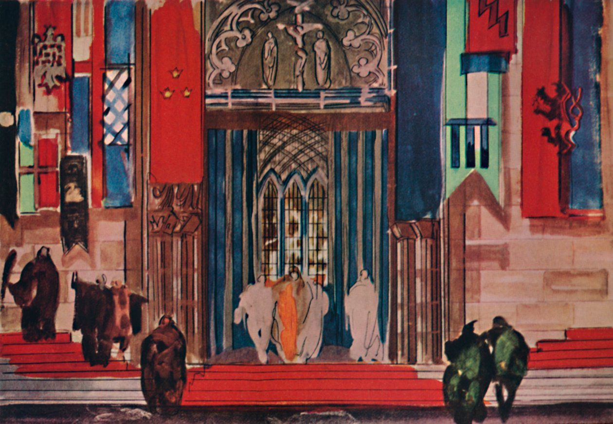 "تصميم لضبط المرحلة" ، c1927 بواسطة الكسندر بارانوفسكي