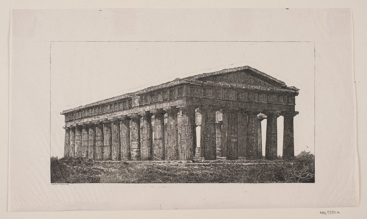 Poseidon Templet i Pestus بواسطة الكسندر بلوم