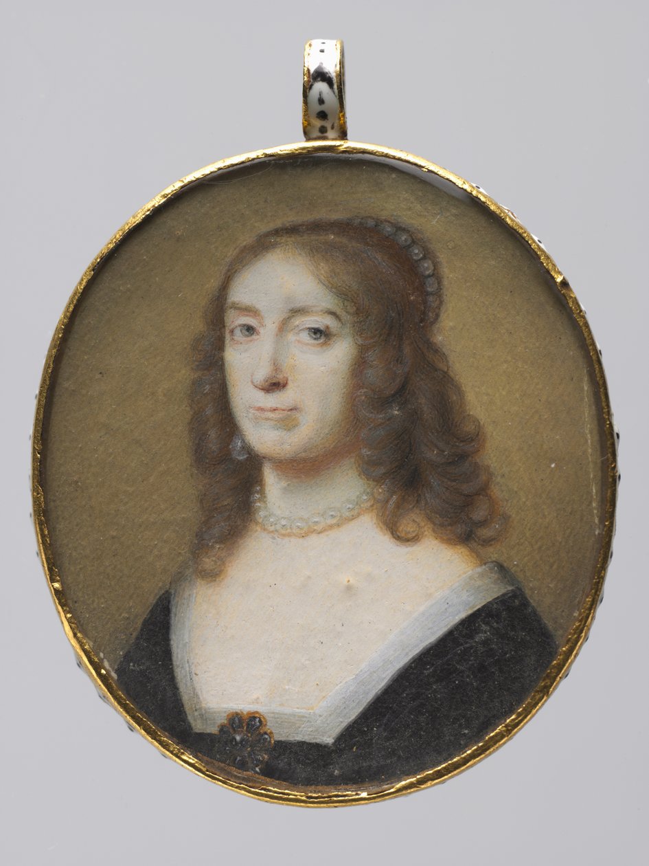 صورة إليزابيث ستيوارت ، Electress Palatine وملكة بوهيميا ، 1630s. بواسطة الكسندر كوبر