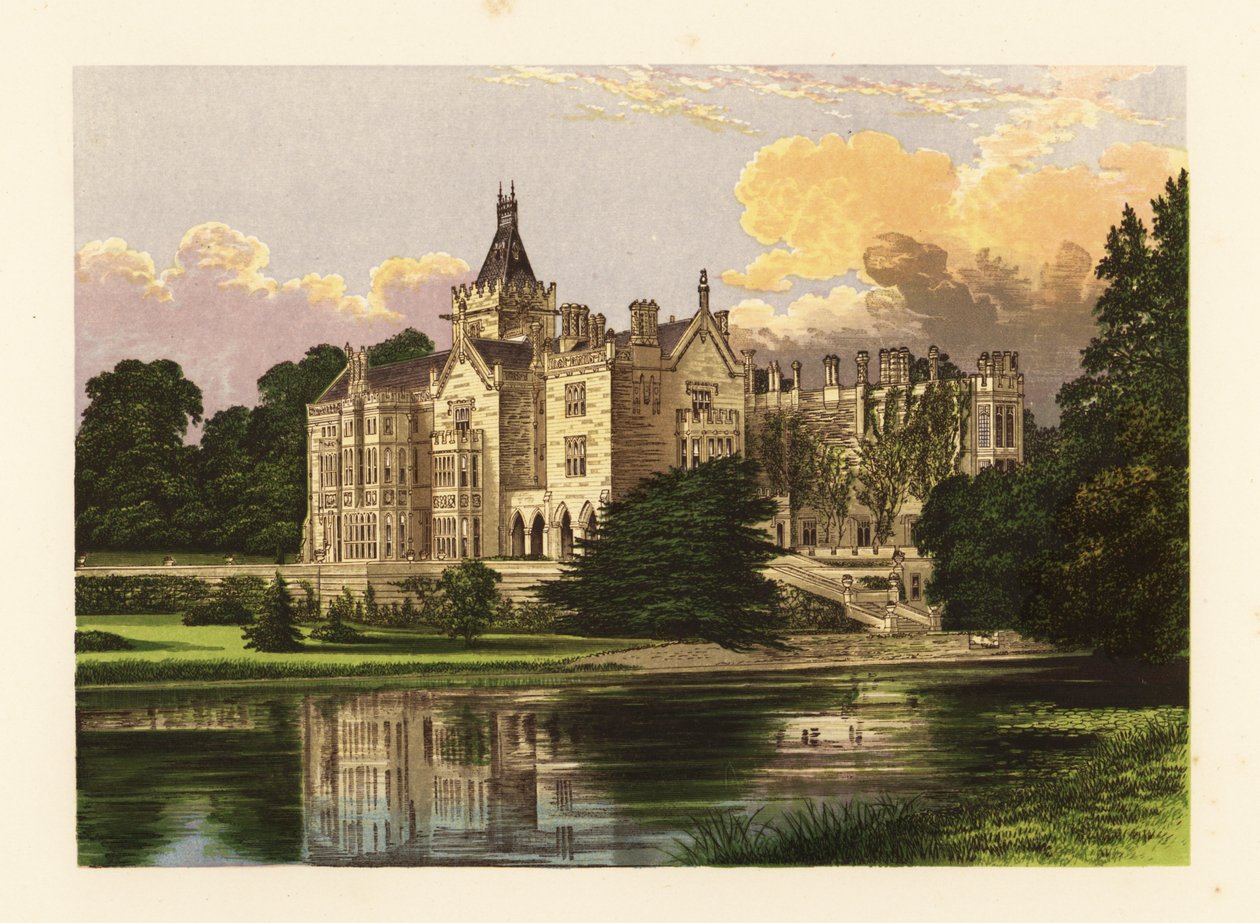 Adare Manor ، مقاطعة ليمريك ، أيرلندا. بواسطة الكسندر فرانسيس (بعد) ليدون