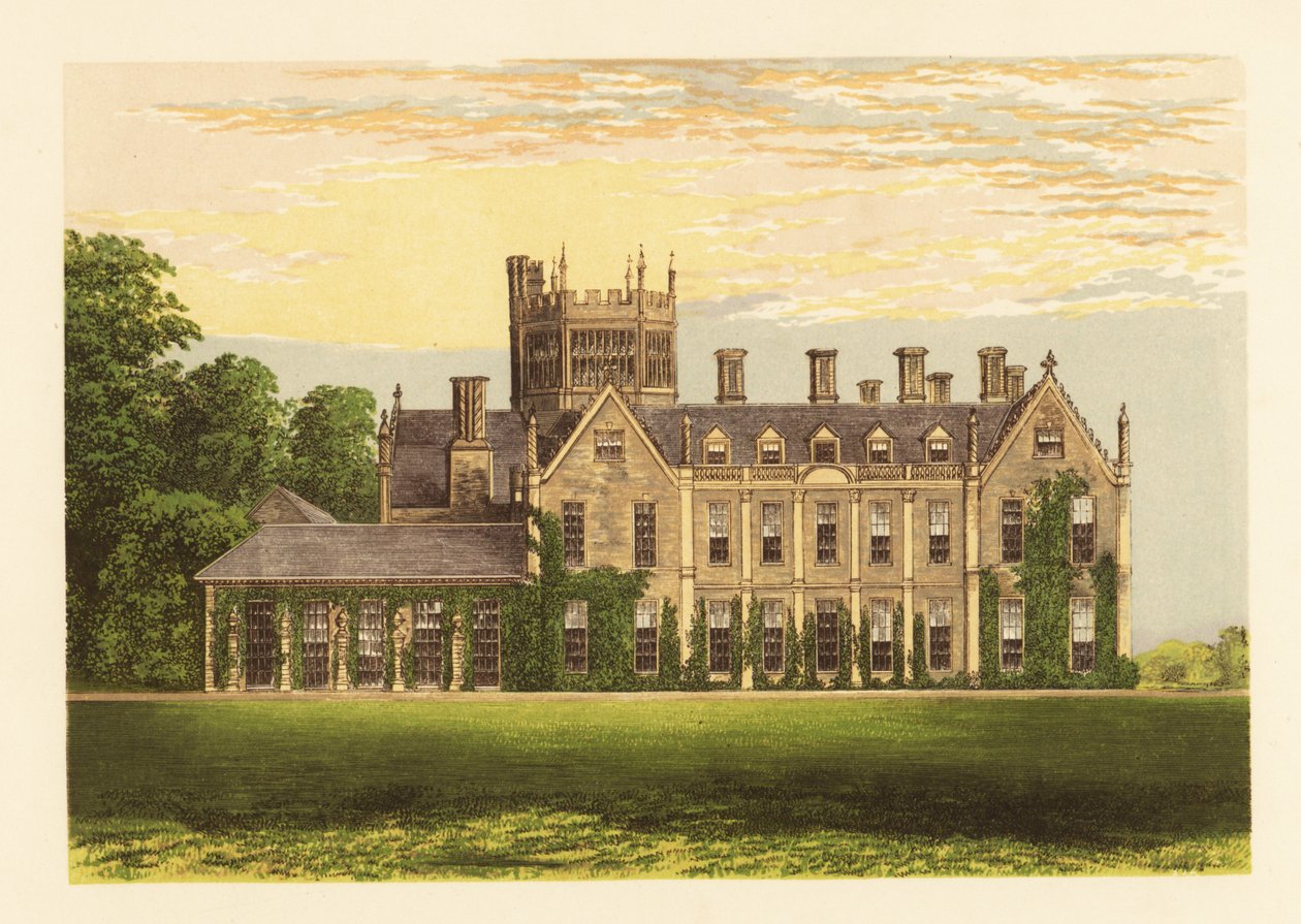 Melbury House ، دورسيتشاير ، إنجلترا. بواسطة الكسندر فرانسيس (بعد) ليدون