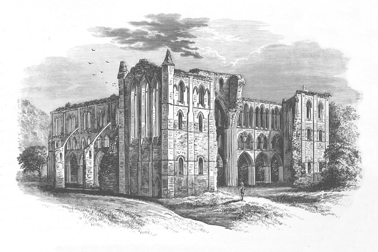 من الشمال ، Rievaulx Abbey ، c1880 ، 1897 بواسطة ألكسندر فرانسيس ليدون