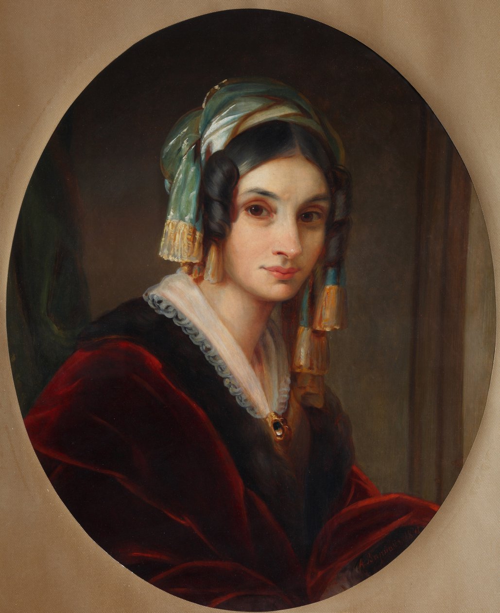 صورة الكسندرا سميرنوفا روسيه 1809-1882 ، 1841 بواسطة الكسندر جريجوريفيتش فارنيك