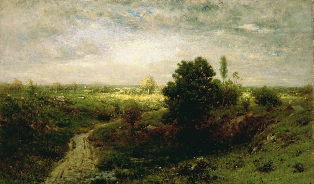 وادي كين ، ج.1884-86 بواسطة ألكسندر هيلويج وايانت