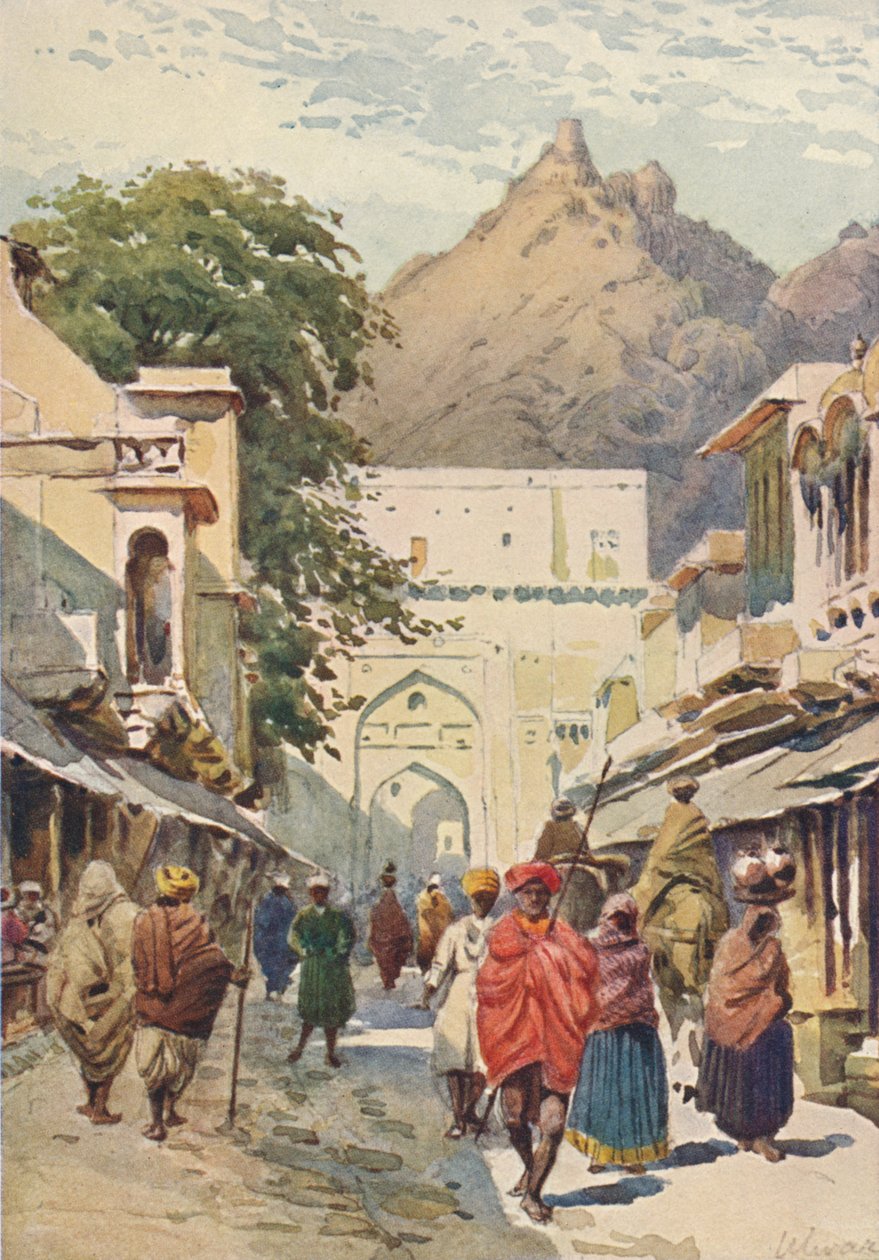 الشارع الرئيسي في الور ، c1880 1905. بواسطة الكسندر هنري هالام موراي