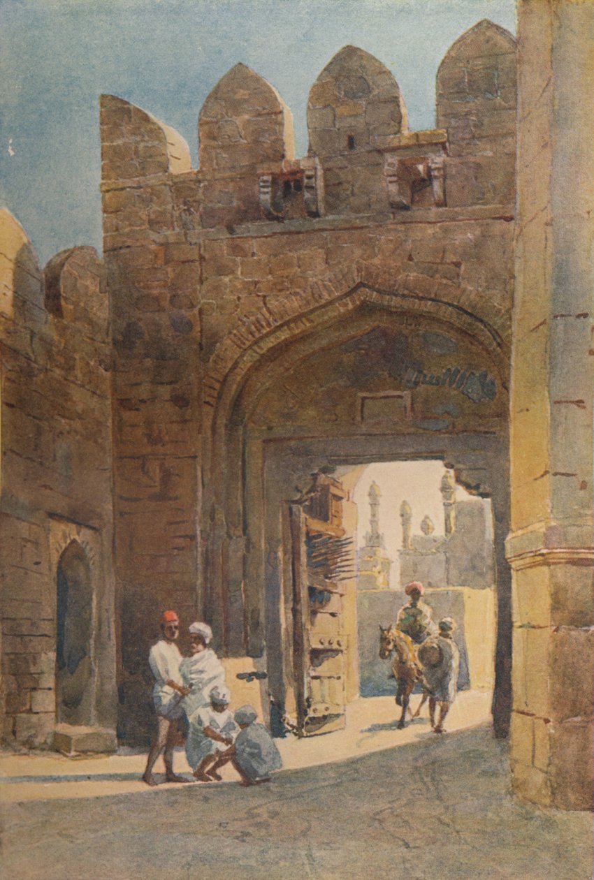 بوابة شاهبور ، بيجابور ، c1880 1905. بواسطة الكسندر هنري هالام موراي
