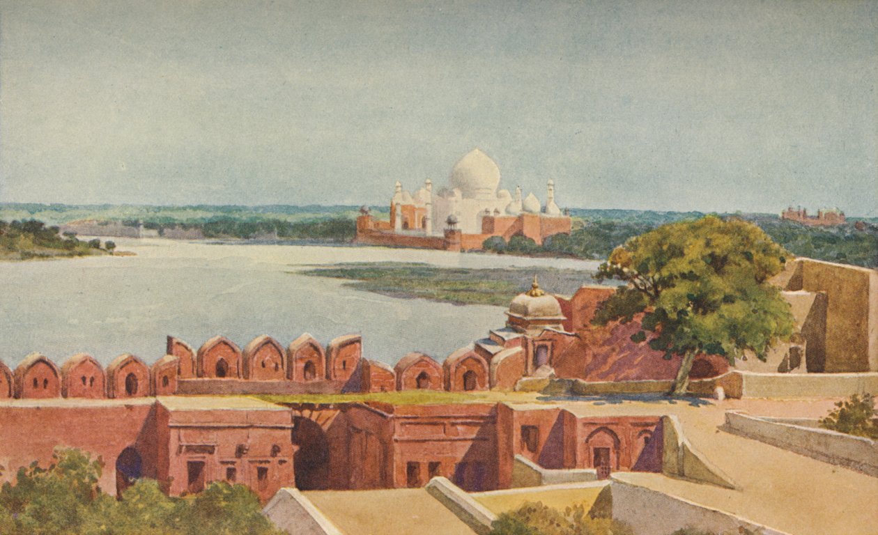 التاج من القلعة ، أغرا ، c1880 1905. بواسطة الكسندر هنري هالام موراي