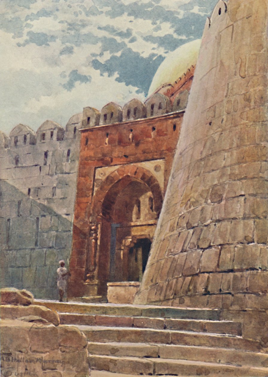 قبر Tughlak Shah ، c1880 1905. بواسطة الكسندر هنري هالام موراي