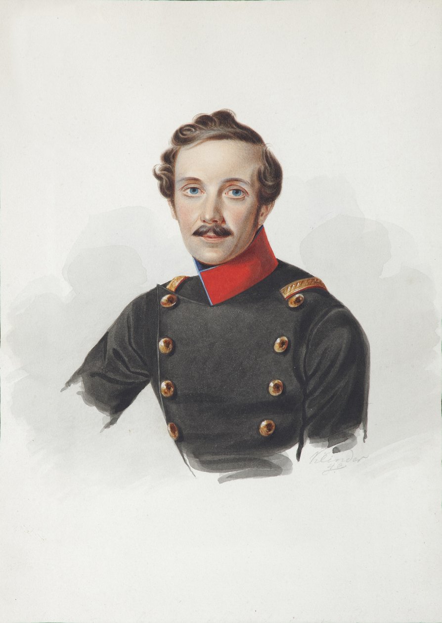 صورة لأريست فيودوروفيتش فون غيرسدورف 1805-1883 ، 1840 بواسطة ألكسندر إيفانوفيتش كلوندر