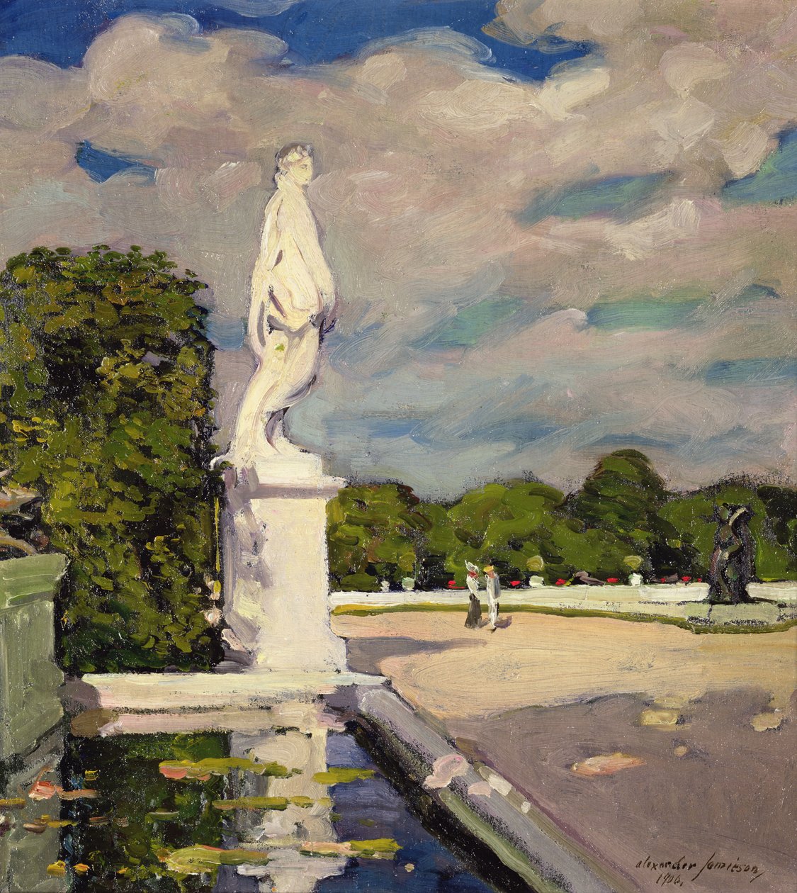 On the Terrace, Versailles بواسطة ألكسندر جاميسون