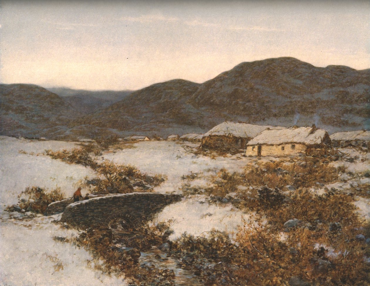 الشفق الشتوي ، c1904 ، c1930. بواسطة ألكسندر كيلوك براون