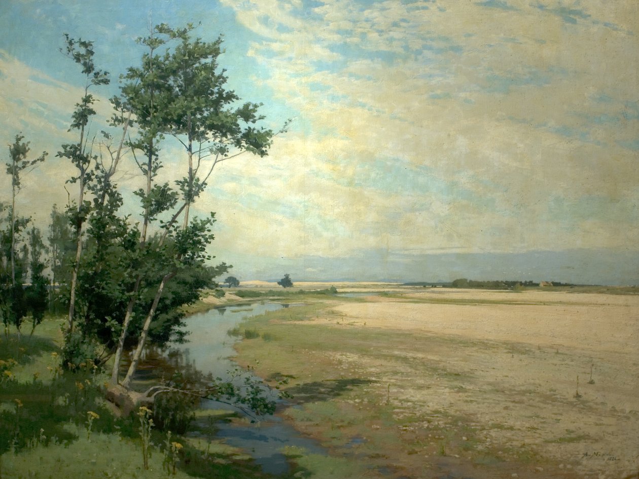 Findhorn Backwater ، موراي فيرث ، اسكتلندا ، 1886 بواسطة الكسندر مان