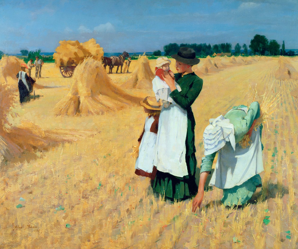 The Gleaners بواسطة الكسندر مان