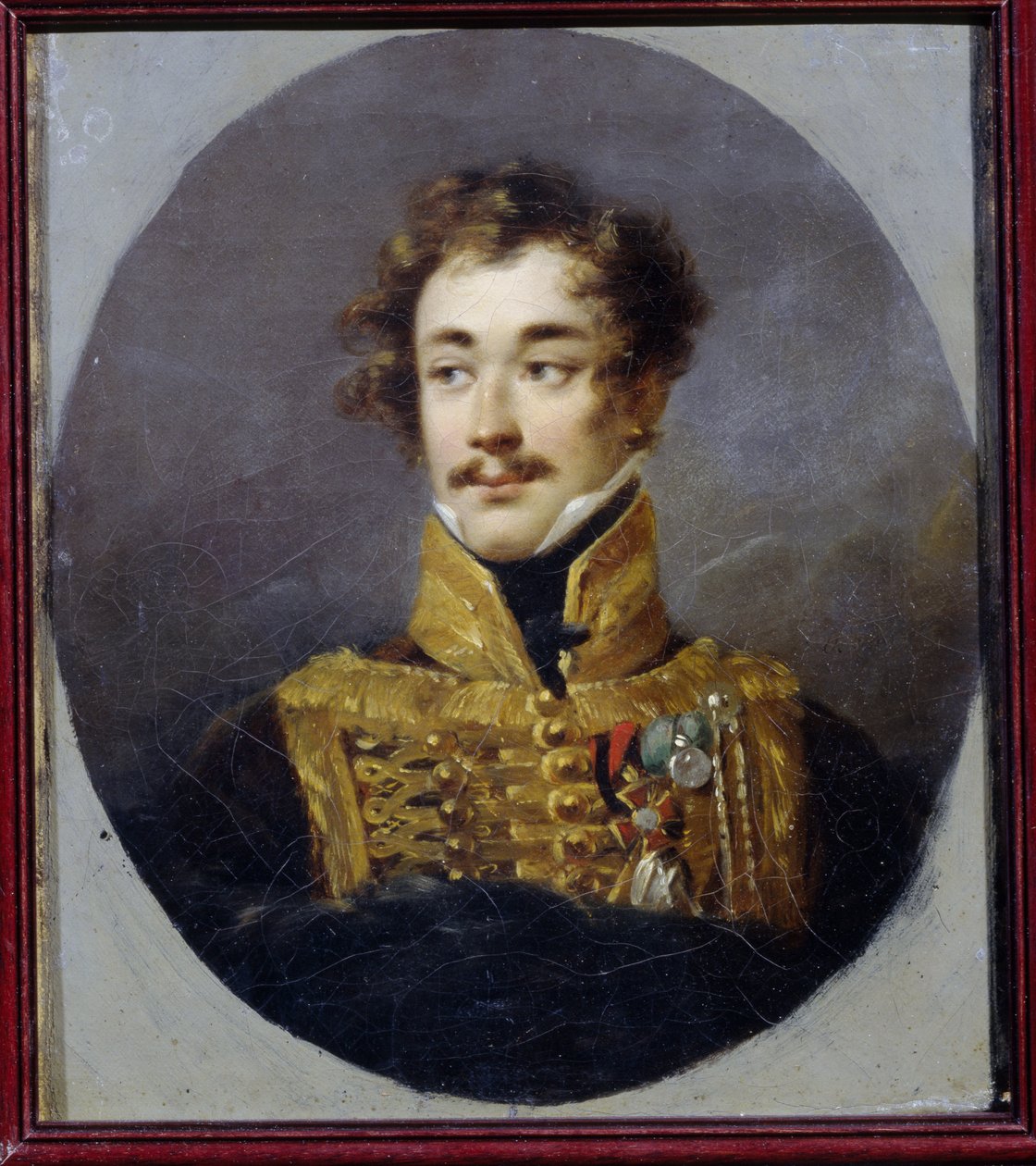 صورة للكونت ألكسندر أولسوفييف (1790-1853). (صورة الكونت الكسندر أولسوفييف). لوحة للكسندر (الكسندر) موليناري (1772-1831) ، زيت على قماش بواسطة ألكسندر موليناري