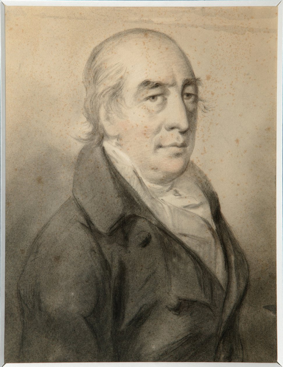 صورة للكونت غريغوري أليكسييفيتش شيرباتوف (1735-1810) - موليناري ، ألكساندر (1772-1831) - طباشير متفائل بالأبيض والأسود على الورق - 29.8 × 23 - متحف الدولة للفنون في جمهورية تتارستان ، قازان بواسطة ألكسندر موليناري