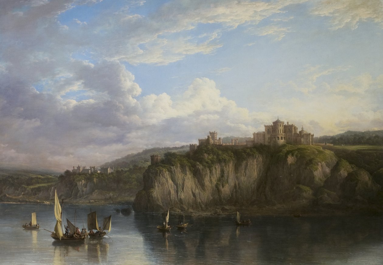 قلعة Culzean من البحر ، c.1816 بواسطة الكسندر نسميث