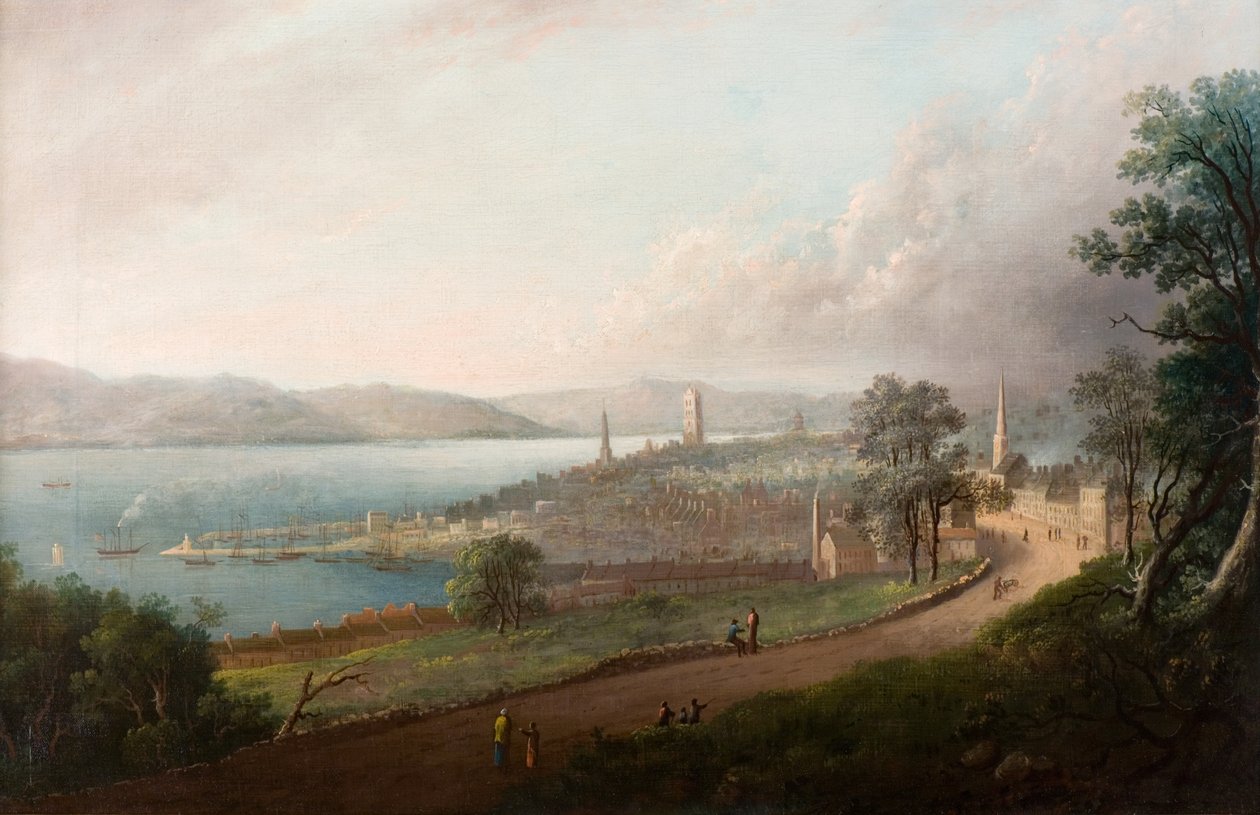 دندي من شارع الأمراء ، حوالي 1823-24 (زيت على قماش) بواسطة الكسندر نسميث