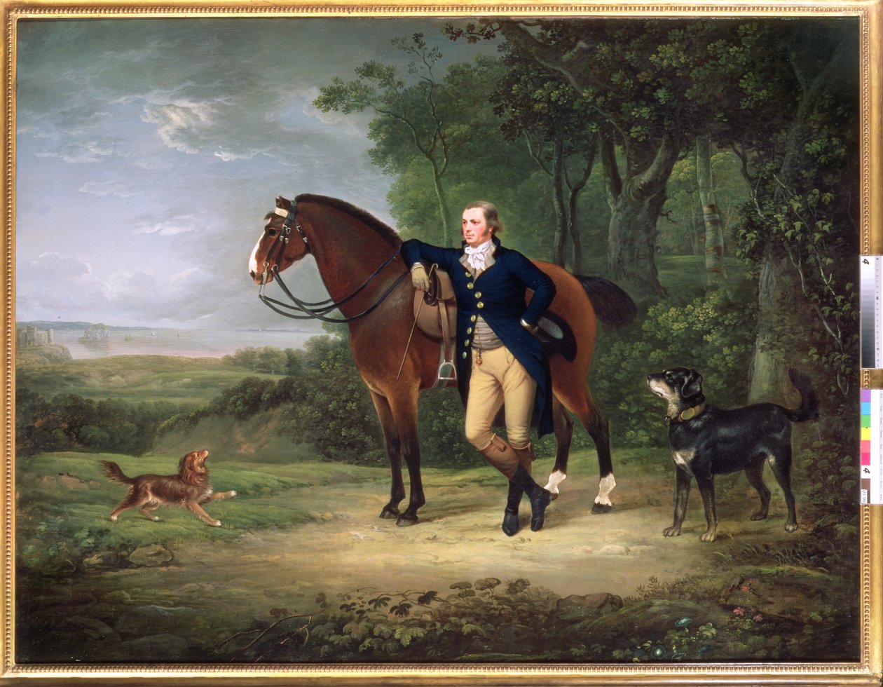 صورة لرجل نبيل ، على الأرجح جورج هاي ، مركيز تويدال السابع ، 1790 بواسطة الكسندر نسميث