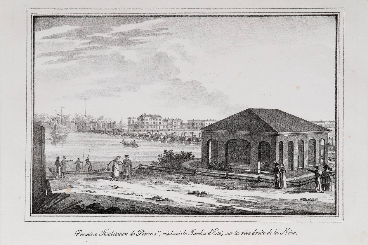 المقصورة من سلسلة بطرس الكبرى مناظر سانت بطرسبرغ ، 1820s بواسطة ألكسندر بلوخارت