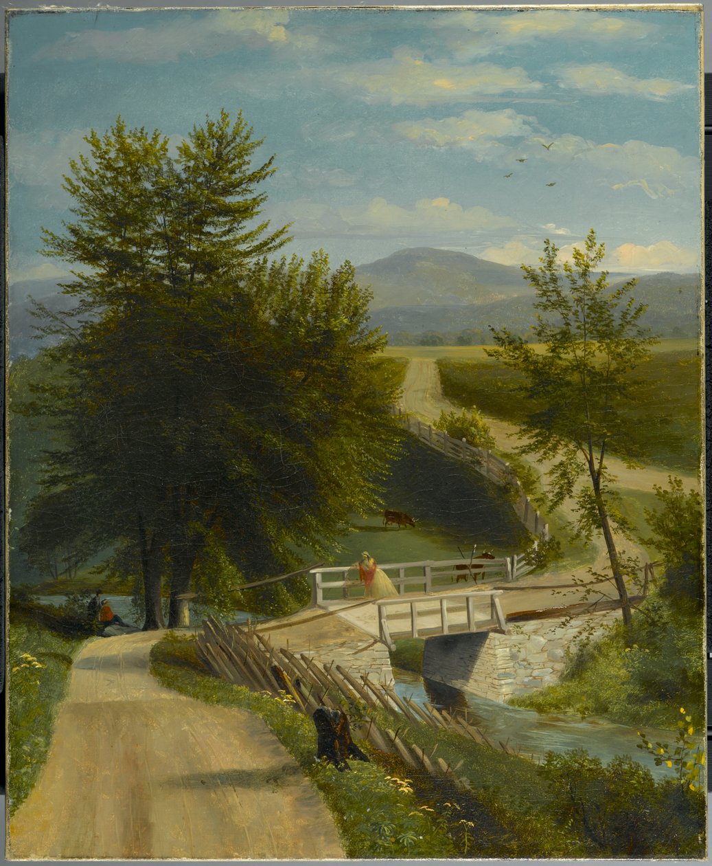 المشي العشاق ، c.1850-60 بواسطة ألكسندر رانسوم
