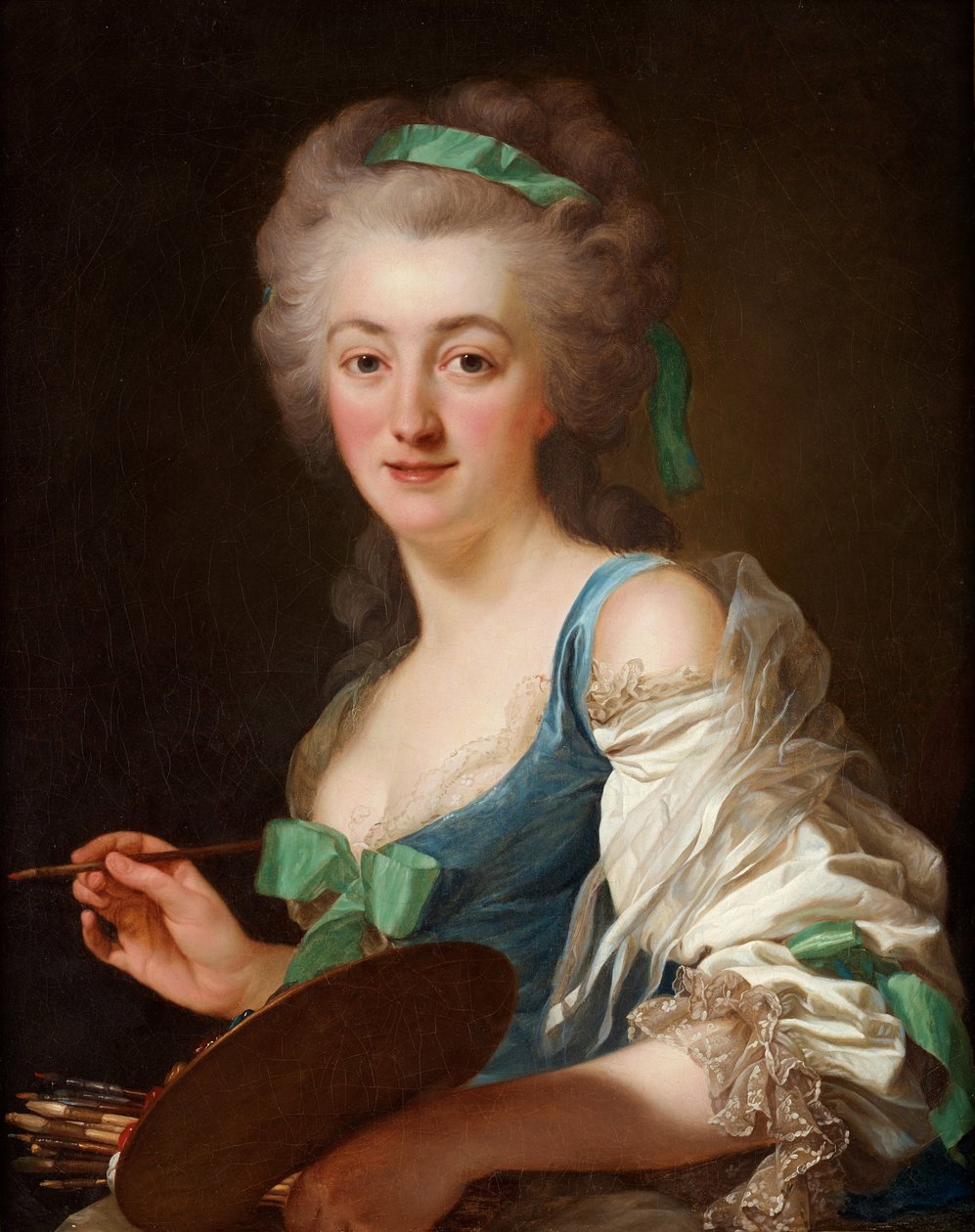 صورة آن فالاير كوستر 1744-1818 ، 1783. بواسطة الكسندر روسلين